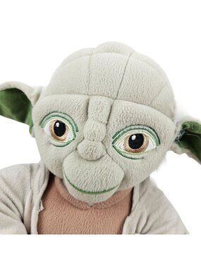 Star Wars Yoda Stuffed Animal Plush Movie Character Toy 17in Lucas Film 2009